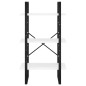 vidaXL Lagerregal Weiß 60x30x105 cm Holzwerkstoff vidaXL Lagerregal Weiß 60x30x105 cm Holzwerkstoff