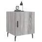 vidaXL Nachttische 2 Stk. Grau Sonoma 40x40x50 cm Holzwerkstoff vidaXL Nachttische 2 Stk. Grau Sonoma 40x40x50 cm Holzwerkstoff