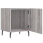 vidaXL Nachttische 2 Stk. Grau Sonoma 40x40x50 cm Holzwerkstoff vidaXL Nachttische 2 Stk. Grau Sonoma 40x40x50 cm Holzwerkstoff