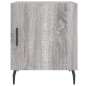 vidaXL Nachttische 2 Stk. Grau Sonoma 40x40x50 cm Holzwerkstoff vidaXL Nachttische 2 Stk. Grau Sonoma 40x40x50 cm Holzwerkstoff