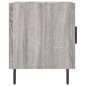 vidaXL Nachttische 2 Stk. Grau Sonoma 40x40x50 cm Holzwerkstoff vidaXL Nachttische 2 Stk. Grau Sonoma 40x40x50 cm Holzwerkstoff