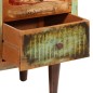 vidaXL Kommode Massivholz 1 Tür 4 Fächer und 3 Schubladen vidaXL Kommode Massivholz 1 Tür 4 Fächer und 3 Schubladen