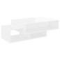 vidaXL Couchtisch Hochglanz-Weiß 105x55x32 cm Holzwerkstoff vidaXL Couchtisch Hochglanz-Weiß 105x55x32 cm Holzwerkstoff