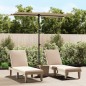 vidaXL Sonnenschirm mit Aluminium-Mast 180 x 110 cm Taupe vidaXL Sonnenschirm mit Aluminium-Mast 180 x 110 cm Taupe
