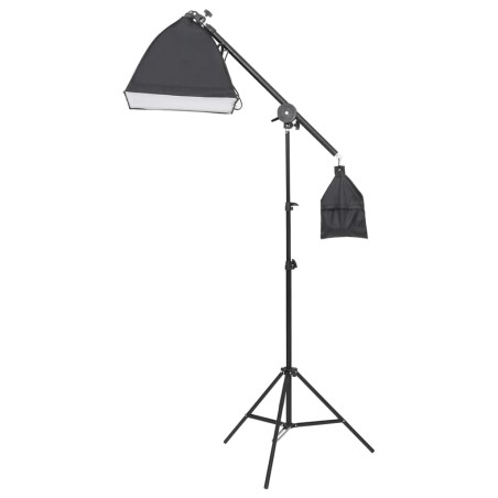 vidaXL Fotostudio-Beleuchtung Set mit Aufnahmetisch