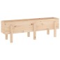 vidaXL Hochbeet 121x30x38 cm Massivholz Kiefer vidaXL Hochbeet 121x30x38 cm Massivholz Kiefer