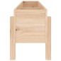 vidaXL Hochbeet 121x30x38 cm Massivholz Kiefer vidaXL Hochbeet 121x30x38 cm Massivholz Kiefer