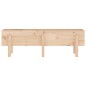vidaXL Hochbeet 121x30x38 cm Massivholz Kiefer vidaXL Hochbeet 121x30x38 cm Massivholz Kiefer