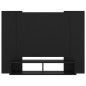 vidaXL TV-Wandschrank Schwarz 120x23,5x90 cm Holzwerkstoff vidaXL TV-Wandschrank Schwarz 120x23,5x90 cm Holzwerkstoff