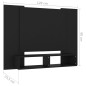 vidaXL TV-Wandschrank Schwarz 120x23,5x90 cm Holzwerkstoff vidaXL TV-Wandschrank Schwarz 120x23,5x90 cm Holzwerkstoff