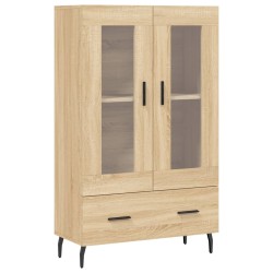 vidaXL Highboard Sonoma-Eiche 69,5x31x115 cm Holzwerkstoff