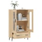 vidaXL Highboard Sonoma-Eiche 69,5x31x115 cm Holzwerkstoff vidaXL Highboard Sonoma-Eiche 69,5x31x115 cm Holzwerkstoff