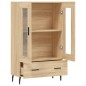 vidaXL Highboard Sonoma-Eiche 69,5x31x115 cm Holzwerkstoff vidaXL Highboard Sonoma-Eiche 69,5x31x115 cm Holzwerkstoff
