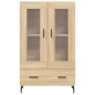 vidaXL Highboard Sonoma-Eiche 69,5x31x115 cm Holzwerkstoff vidaXL Highboard Sonoma-Eiche 69,5x31x115 cm Holzwerkstoff