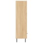 vidaXL Highboard Sonoma-Eiche 69,5x31x115 cm Holzwerkstoff vidaXL Highboard Sonoma-Eiche 69,5x31x115 cm Holzwerkstoff