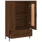 vidaXL Highboard Braun Eichen-Optik 69,5x31x115 cm Holzwerkstoff vidaXL Highboard Braun Eichen-Optik 69,5x31x115 cm Holzwerkstoff