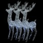 vidaXL XXL Rentiere Weihnachtsdekoration Acryl 250 LED 3 Stk. 180 cm vidaXL XXL Rentiere Weihnachtsdekoration Acryl 250 LED 3 Stk. 180 cm