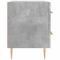 vidaXL Nachttisch Betongrau 40x35x47,5 cm Holzwerkstoff vidaXL Nachttisch Betongrau 40x35x47,5 cm Holzwerkstoff