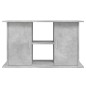 vidaXL Aquariumständer Betongrau 101x41x58 cm Holzwerkstoff vidaXL Aquariumständer Betongrau 101x41x58 cm Holzwerkstoff