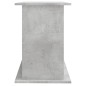 vidaXL Aquariumständer Betongrau 101x41x58 cm Holzwerkstoff vidaXL Aquariumständer Betongrau 101x41x58 cm Holzwerkstoff