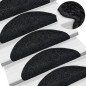 vidaXL Stufenmatten 10 Stk. 65x21x4 cm Schwarz vidaXL Stufenmatten 10 Stk. 65x21x4 cm Schwarz