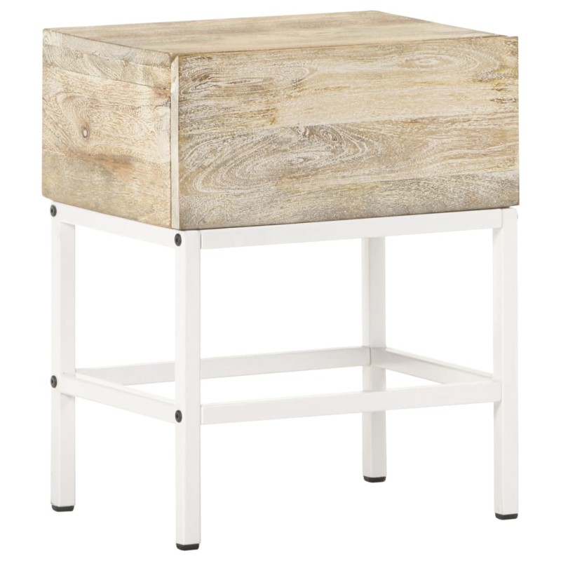 vidaXL Nachttisch 40x30x50 cm Mango Massivholz vidaXL Nachttisch 40x30x50 cm Mango Massivholz