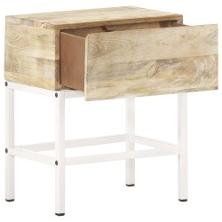 vidaXL Nachttisch 40x30x50 cm Mango Massivholz 