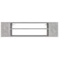 vidaXL TV-Hängeschrank Betongrau 100x30x26,5 cm Holzwerkstoff vidaXL TV-Hängeschrank Betongrau 100x30x26,5 cm Holzwerkstoff