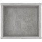 vidaXL TV-Hängeschrank Betongrau 100x30x26,5 cm Holzwerkstoff vidaXL TV-Hängeschrank Betongrau 100x30x26,5 cm Holzwerkstoff