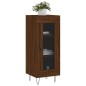 vidaXL Sideboard Braun Eichen-Optik 34,5x34x90 cm Holzwerkstoff vidaXL Sideboard Braun Eichen-Optik 34,5x34x90 cm Holzwerkstoff
