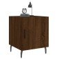 vidaXL Nachttische 2 Stk. Braun Eichen-Optik 40x40x50 cm Holzwerkstoff vidaXL Nachttische 2 Stk. Braun Eichen-Optik 40x40x50 cm Holzwerkstoff