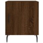 vidaXL Nachttische 2 Stk. Braun Eichen-Optik 40x40x50 cm Holzwerkstoff vidaXL Nachttische 2 Stk. Braun Eichen-Optik 40x40x50 cm Holzwerkstoff