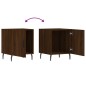 vidaXL Nachttische 2 Stk. Braun Eichen-Optik 40x40x50 cm Holzwerkstoff vidaXL Nachttische 2 Stk. Braun Eichen-Optik 40x40x50 cm Holzwerkstoff