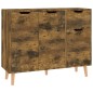 vidaXL Sideboard Räuchereiche 90x30x72 cm Holzwerkstoff vidaXL Sideboard Räuchereiche 90x30x72 cm Holzwerkstoff