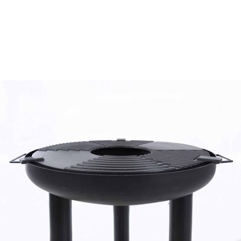RedFire Feuerschale mit Grill Schwarz Stahl RedFire Feuerschale mit Grill Schwarz Stahl