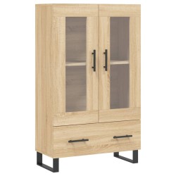 vidaXL Highboard Sonoma-Eiche 69,5x31x115 cm Holzwerkstoff