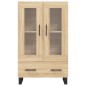 vidaXL Highboard Sonoma-Eiche 69,5x31x115 cm Holzwerkstoff vidaXL Highboard Sonoma-Eiche 69,5x31x115 cm Holzwerkstoff
