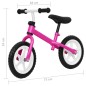 vidaXL Laufrad 12 Zoll Räder Rosa vidaXL Laufrad 12 Zoll Räder Rosa