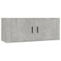 vidaXL 5-tlg. TV-Schrank-Set Betongrau Holzwerkstoff vidaXL 5-tlg. TV-Schrank-Set Betongrau Holzwerkstoff