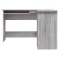 vidaXL Eckschreibtisch Grau Sonoma 120x140x75 cm Holzwerkstoff vidaXL Eckschreibtisch Grau Sonoma 120x140x75 cm Holzwerkstoff
