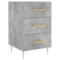 vidaXL Nachttisch Betongrau 40x40x66 cm Holzwerkstoff vidaXL Nachttisch Betongrau 40x40x66 cm Holzwerkstoff