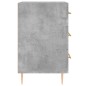 vidaXL Nachttisch Betongrau 40x40x66 cm Holzwerkstoff vidaXL Nachttisch Betongrau 40x40x66 cm Holzwerkstoff