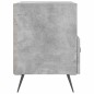 vidaXL Nachttisch Betongrau 40x35x47,5 cm Holzwerkstoff vidaXL Nachttisch Betongrau 40x35x47,5 cm Holzwerkstoff