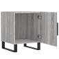 vidaXL Nachttische 2 Stk. Grau Sonoma 40x40x50 cm Holzwerkstoff vidaXL Nachttische 2 Stk. Grau Sonoma 40x40x50 cm Holzwerkstoff
