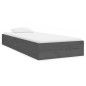 vidaXL Massivholzbett Grau 75x190 cm vidaXL Massivholzbett Grau 75x190 cm