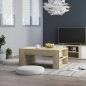 vidaXL Couchtisch Sonoma-Eiche 100x60x42 cm Holzwerkstoff vidaXL Couchtisch Sonoma-Eiche 100x60x42 cm Holzwerkstoff
