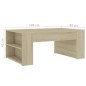 vidaXL Couchtisch Sonoma-Eiche 100x60x42 cm Holzwerkstoff vidaXL Couchtisch Sonoma-Eiche 100x60x42 cm Holzwerkstoff