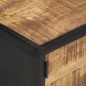 vidaXL Couchtisch 105x50x35 cm Raues Mangoholz vidaXL Couchtisch 105x50x35 cm Raues Mangoholz