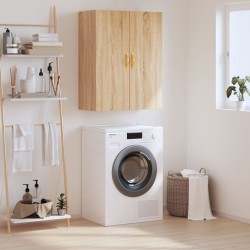 vidaXL Wandschrank Sonoma-Eiche 69,5x34x90 cm