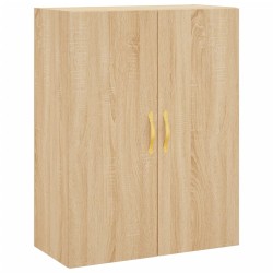 vidaXL Wandschrank Sonoma-Eiche 69,5x34x90 cm